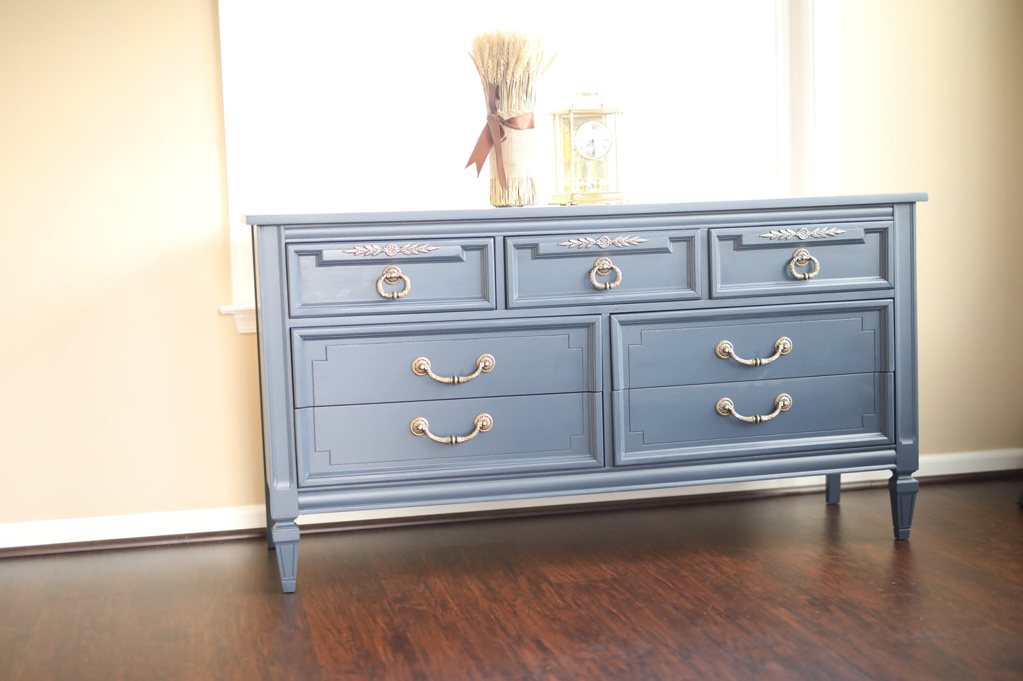 Dark Navy Sideboard