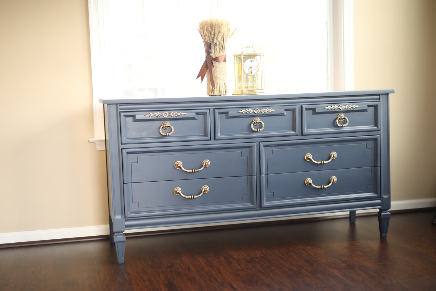 Dark Navy Sideboard