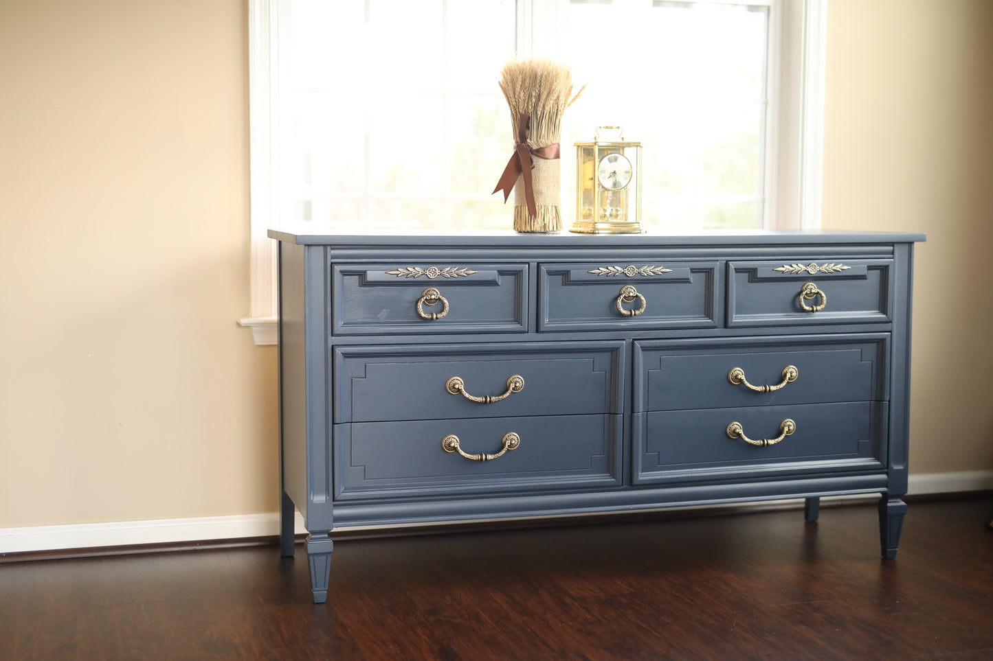 Dark Navy Sideboard