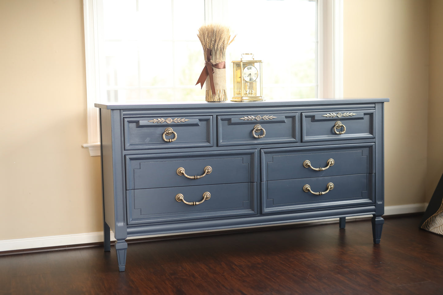 Dark Navy Sideboard