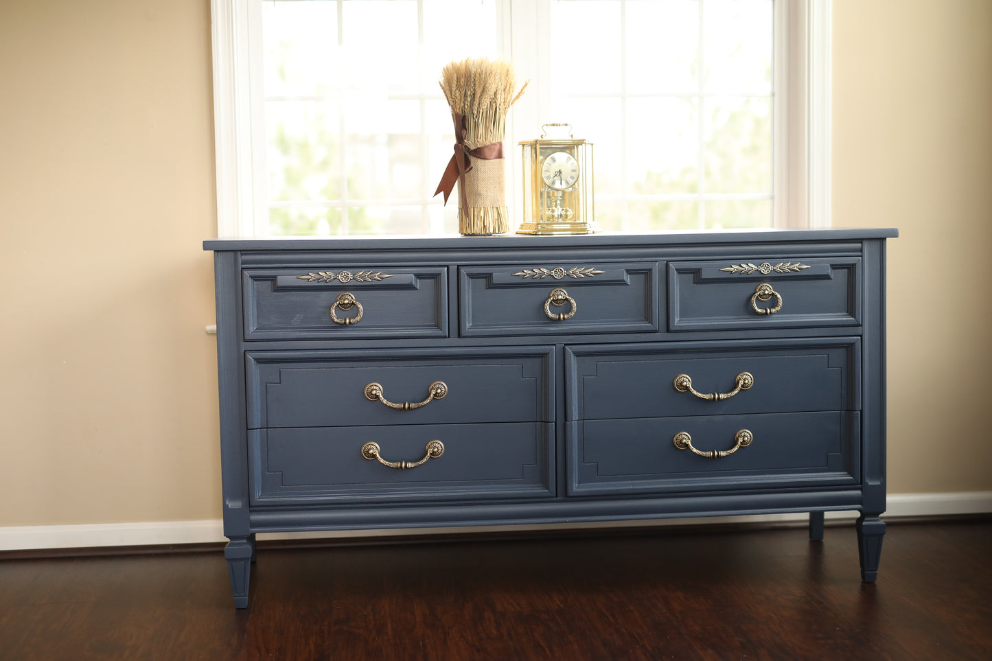 Dark Navy Sideboard