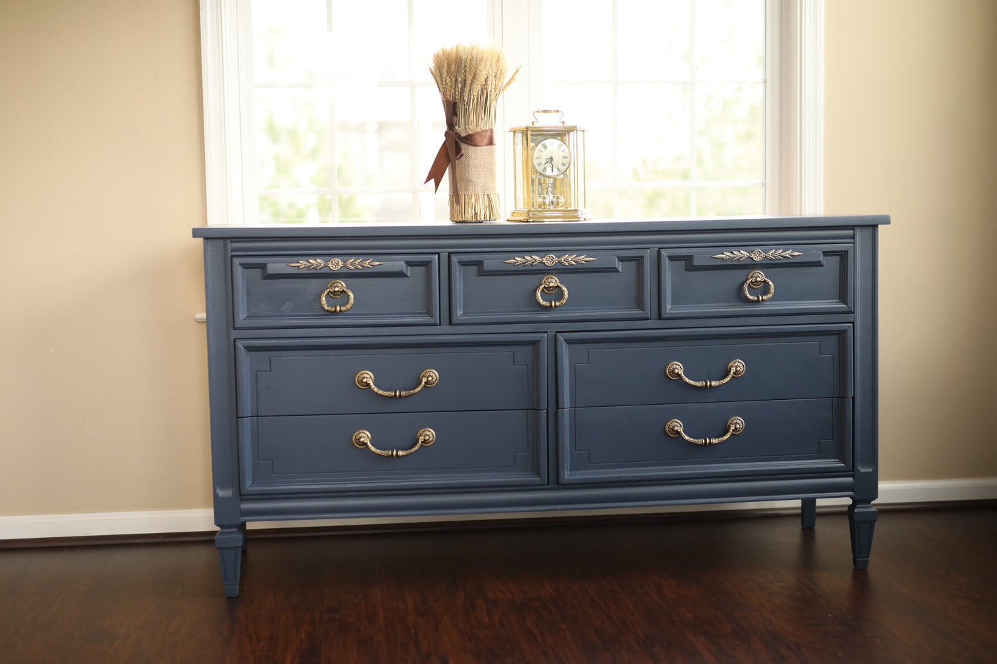 Dark Navy Sideboard