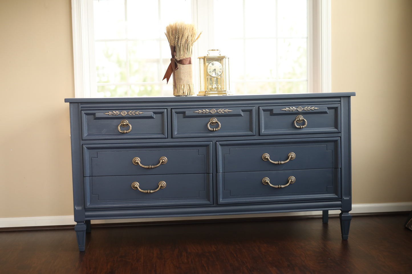 Dark Navy Sideboard