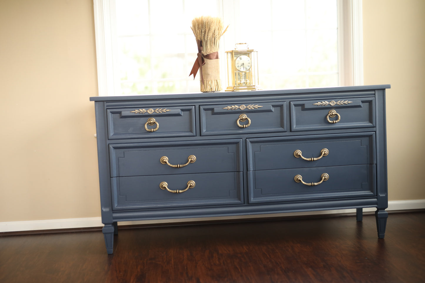 Dark Navy Sideboard