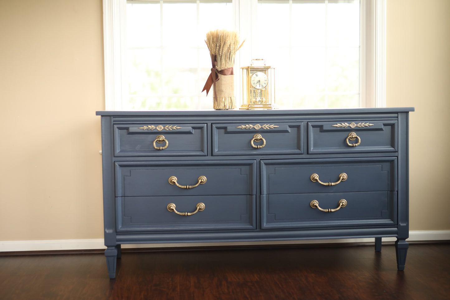 Dark Navy Sideboard