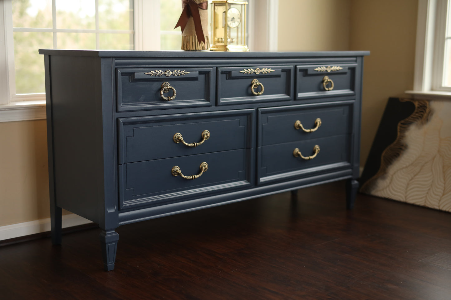 Dark Navy Sideboard