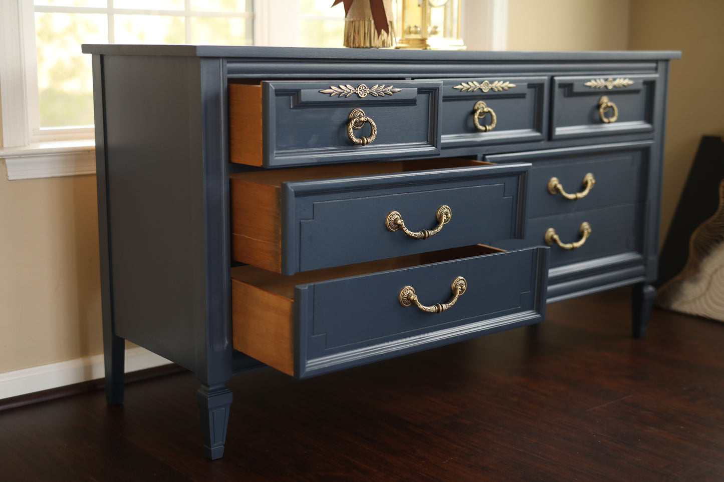 Dark Navy Sideboard