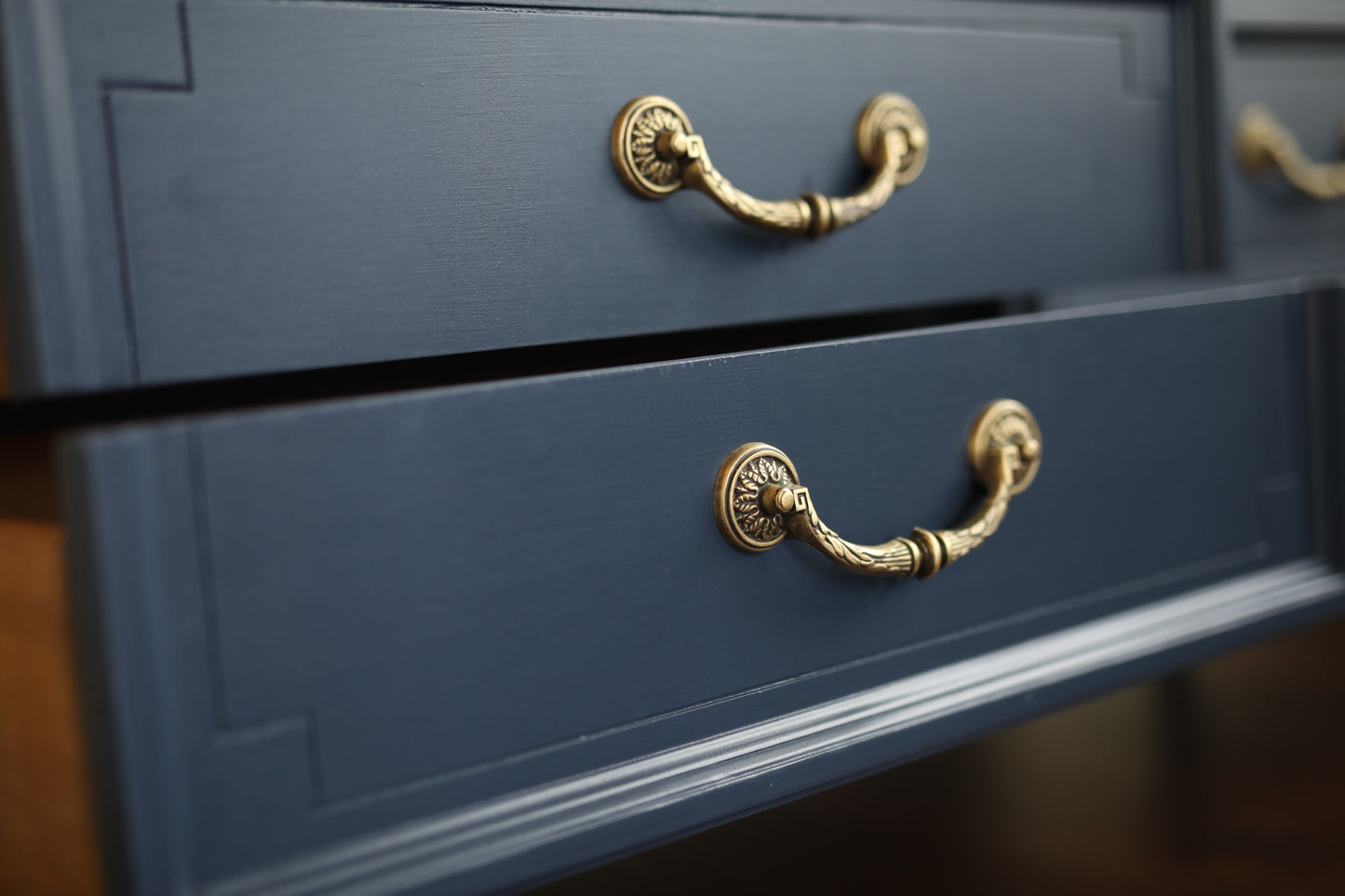 Dark Navy Sideboard