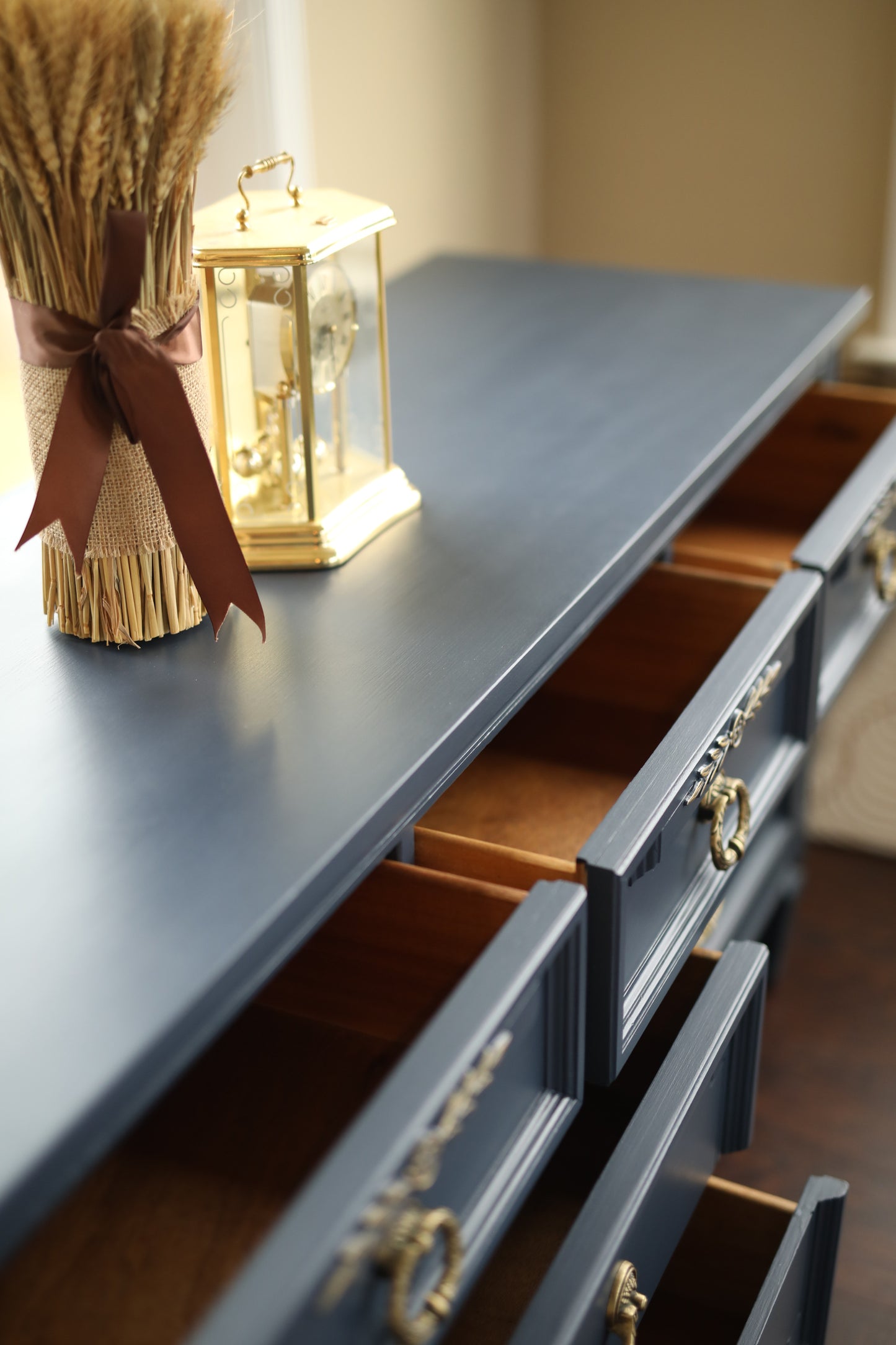 Dark Navy Sideboard