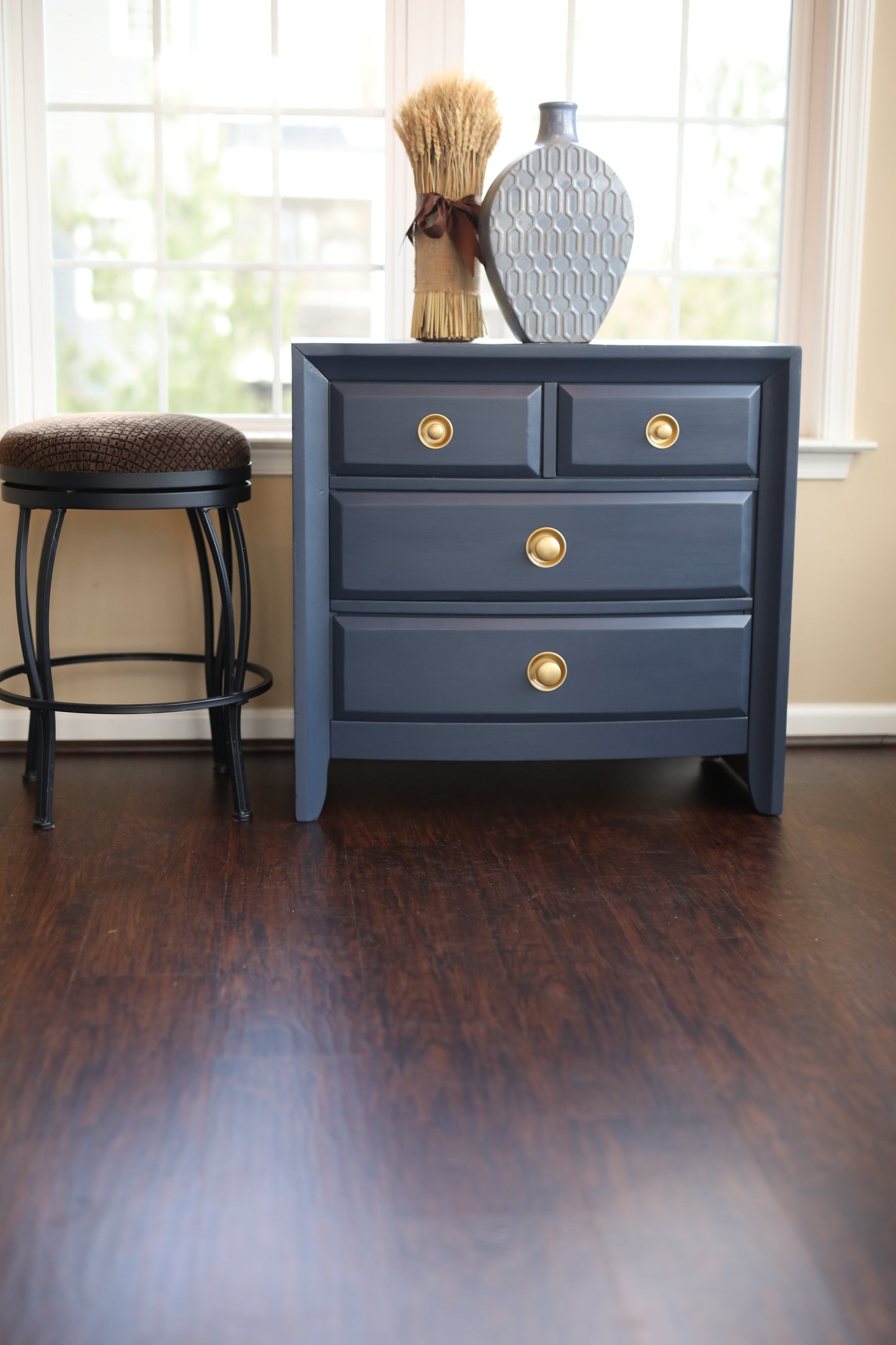 Dark navy small dresser