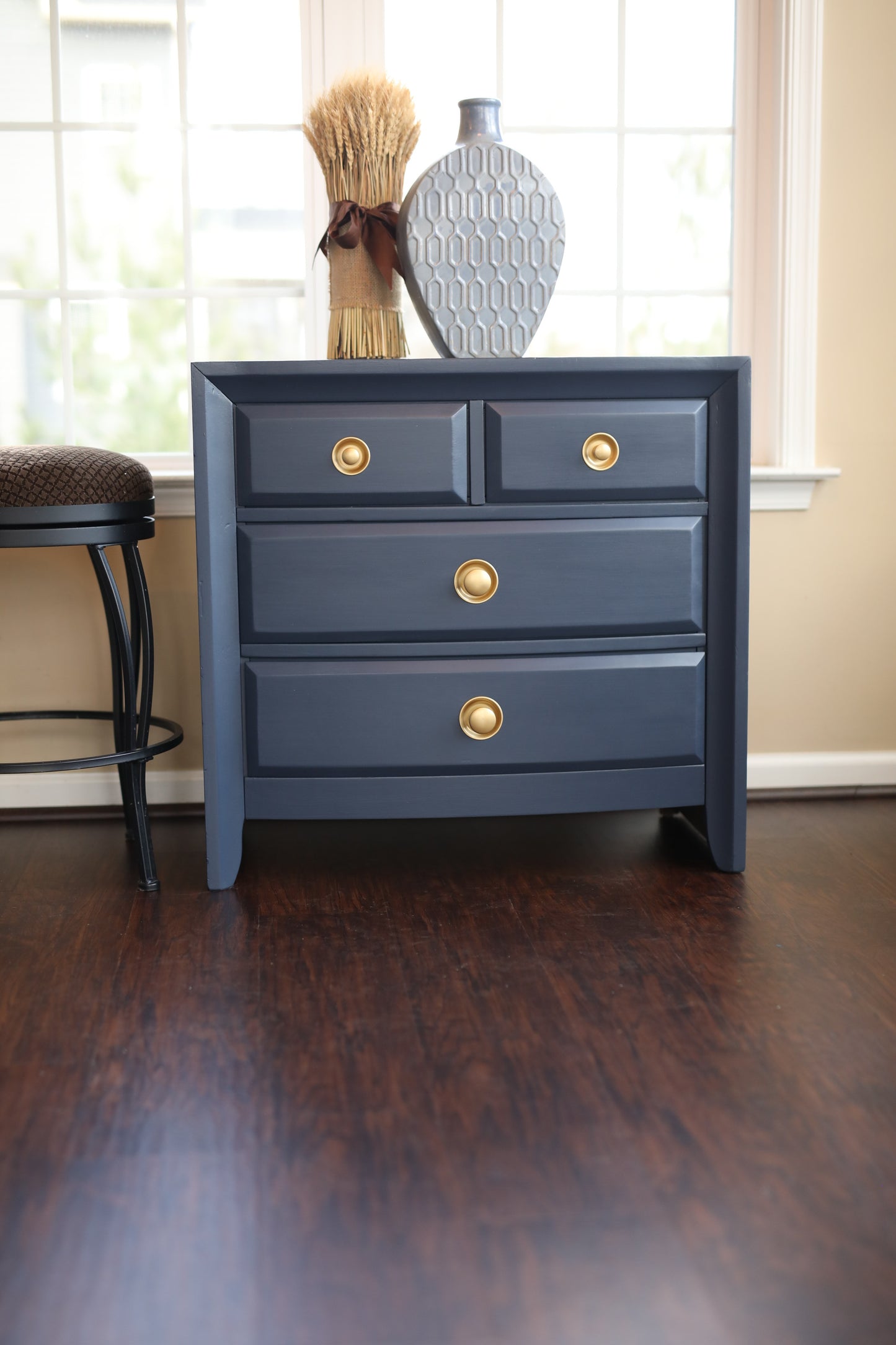 Dark navy small dresser