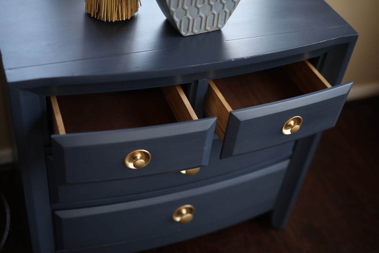 Dark navy small dresser