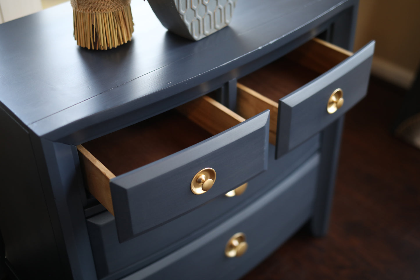 Dark navy small dresser